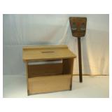 Sign and Step Stool