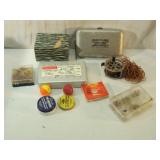 PFLUEGER Reel in Box, FLy Ties an Related