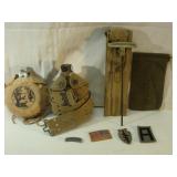 Canteens, Patches and Likely Army Cleaning Kit