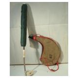 Deerskin Flask and Umbrella