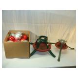 Christmas Stands and Large Bulbs