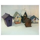 Five Bird Houses