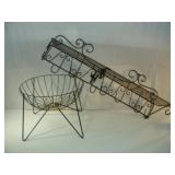 Wire Shelf and Basket
