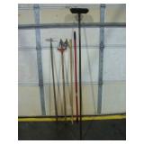 Hoe, Damaged Weasel and Cleaning Broom
