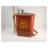 Red hazard Waste Bin
