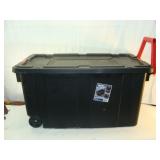 Rolling Black Tote