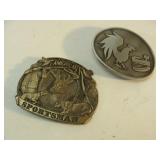 Two Buckles - Rooster and Sportsman