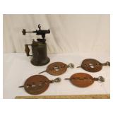 Torch and Cast iron Dampers