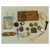 Tokens, Lic Tag 49, Button Ad and Misc