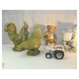 Chickens and Small Planters