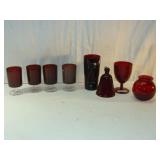 Ruby Red Glass