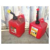 Two Good 2.5 Gallon Gas Jugs