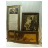Two Old and Two Tall Pictures