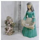 Angel and Lady Figures