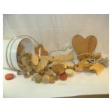 Wooden Wheels or Circles Mostly