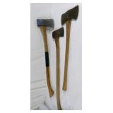 Three Un Marked Axes