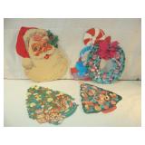Vintage Christmas Paper Decorations