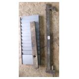 Level, Antique Clamp and Mail Pocket