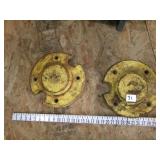 Yellow Wheel Weights