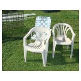 Three Lawn Chairs