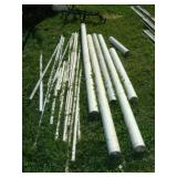 Pile of PVC