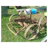 Axles and Wheels to an Old Wagon