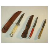 Named Knives - Colonial, Hickory and Hammer