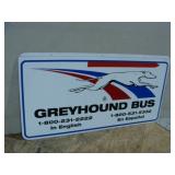 GREYHOUND Bus Sign