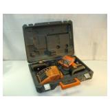 RIDGID Drill and Charger - Spins