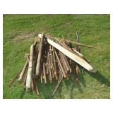 large Pile of Used tee Posts