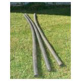 Three Drain Tubes 3 Inch by 10 Ft
