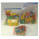 Bags of Toy Blocks