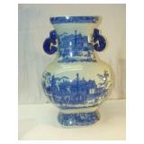 large Blue Vase