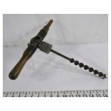 Unique Antique Ratchet Drive Tee Auger