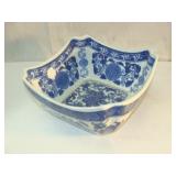 Blue Square Bowl