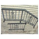 Wrought Iron Rail Pieces