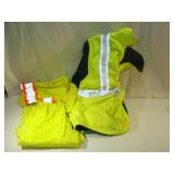 Hi Visibility Coat, Pants and Vest