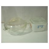 Two Pieces of PYREX