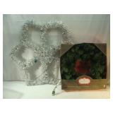 Large Snow Flake and Wreath