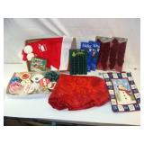 Christmas Ribbon, Tree Wrap and Related