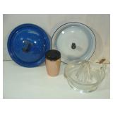Juicer and Enamelware Lids