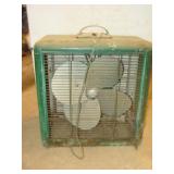 Green Vintage Box Fan