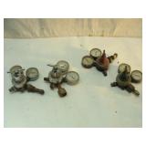 Two Sets of Matching Oxy/Ace Regulators