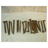 Railroad Spikes and Drag teeth