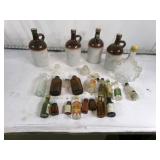 Corked Jugs and Medicine/Alcohol Bottles