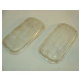 May be Glass Covers to Antique Battery Cases