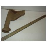 Embossed Cast John Deere and Bar