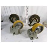 Four Large Casters