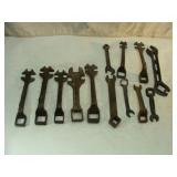 Antique Square End Wrenches and Related