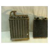 Two Heater Cores -